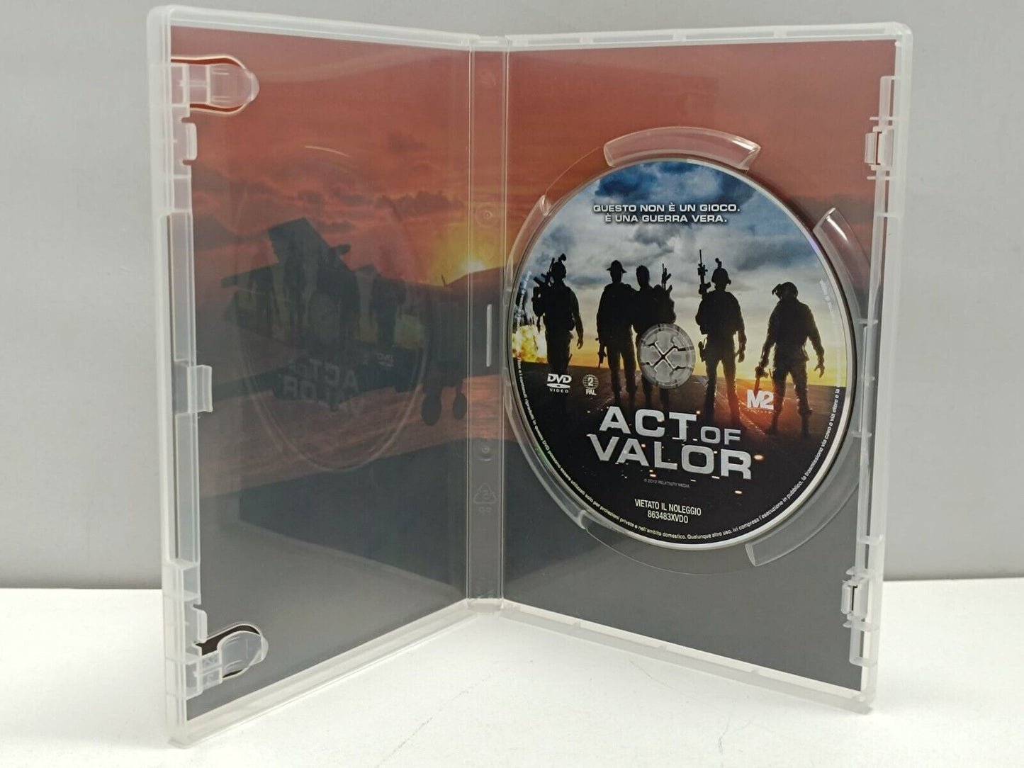 Act Of Valor Film DVD Italiano Ita Usato Tom Clancy