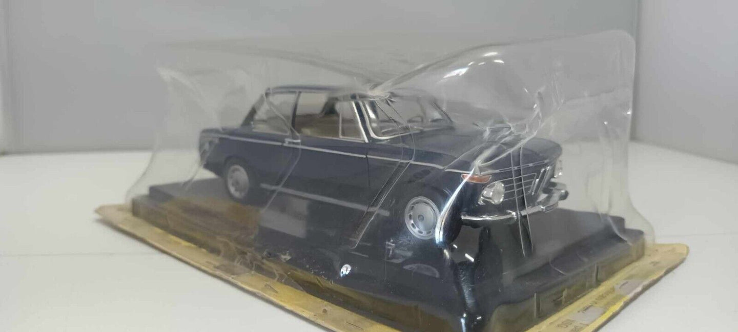 BMW 1600ti 1968 Blu Notte Edicola 1:24 Usato + Blister