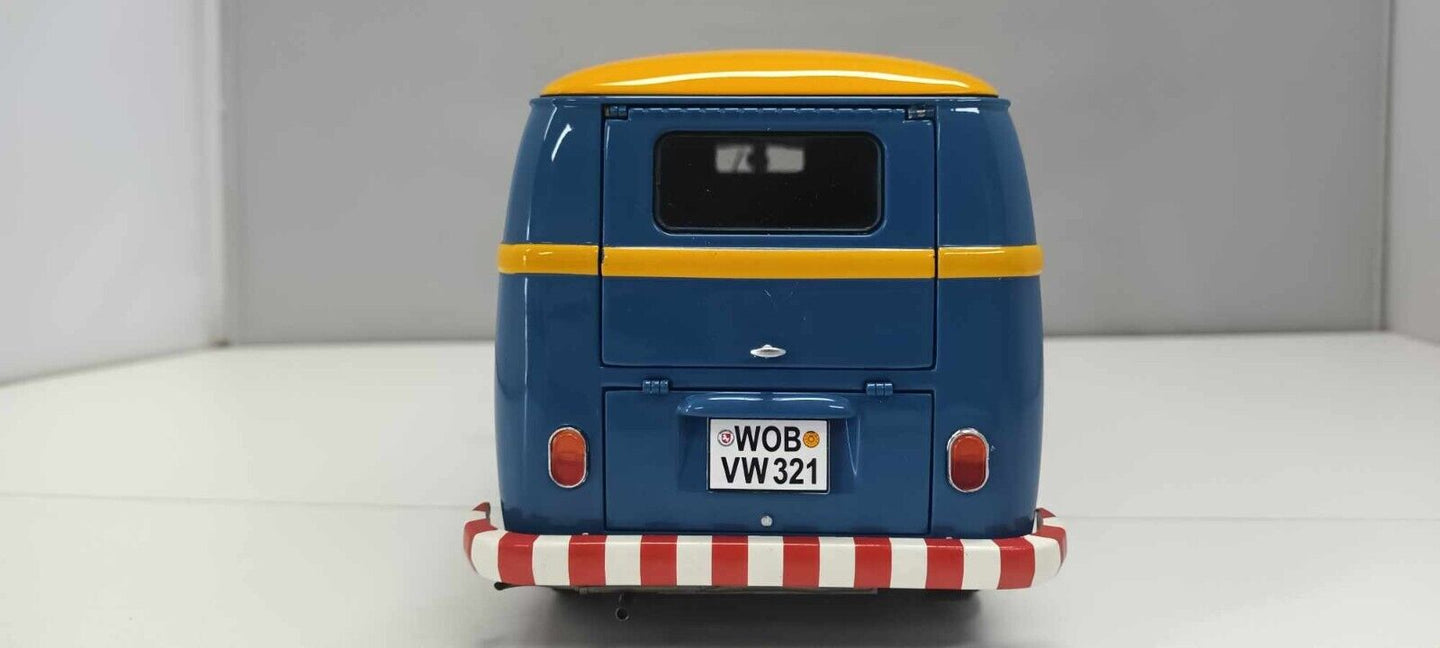 Volkswagen T1 b Kastenwagen VW-Kundendienst Servizio Clienti Schuco 1:18 Usato