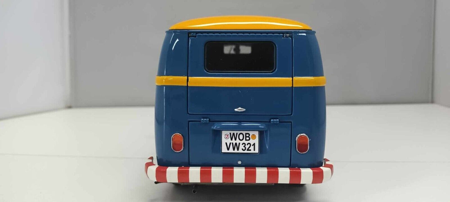 Volkswagen T1 b Kastenwagen VW-Kundendienst Servizio Clienti Schuco 1:18 Usato