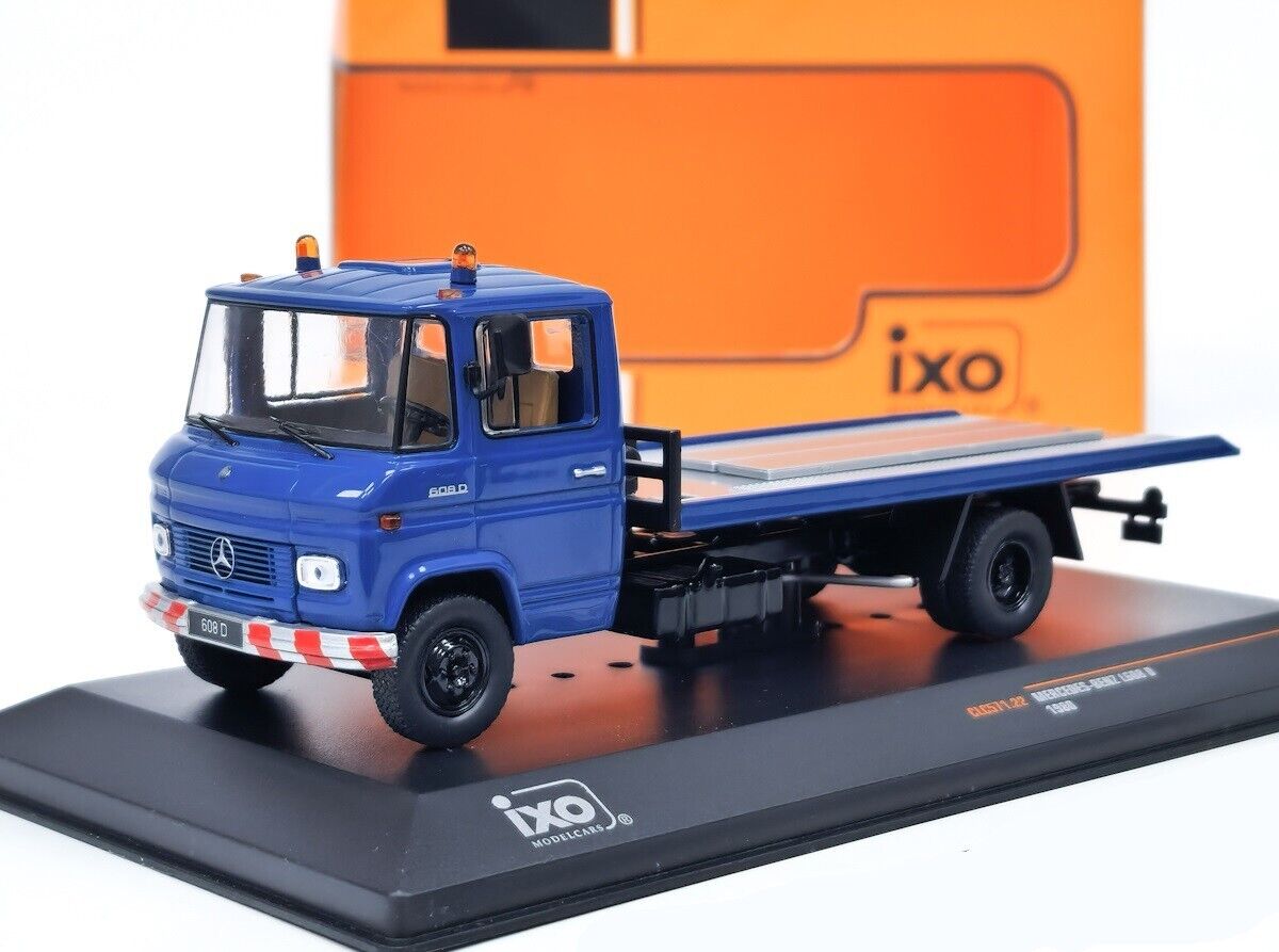 Mercedes-Benz L608 D Camion 1980 Blu Ixo Models 1:43 Nuovo 1/43