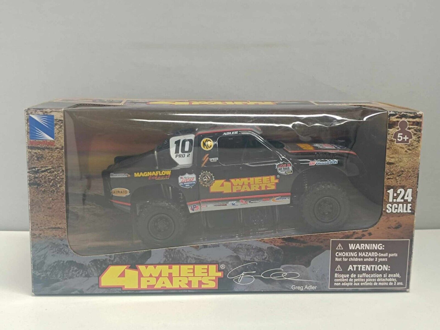 Ford F150 4 Wheel Parts Ford off road Greg Adler - New Ray 1:24 Nuovo Rare