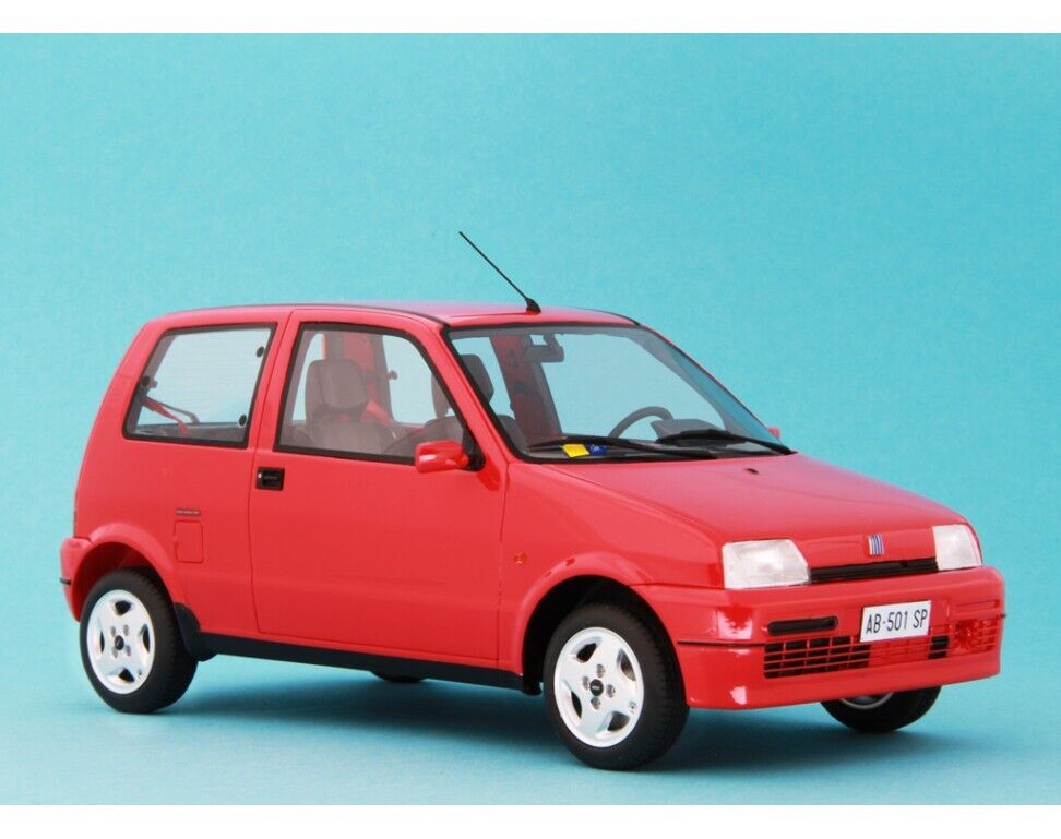 Fiat Cinquecento 500 Sporting 1994 Rosso Red Laudoracing 1:18 Nuovo Limited Edit