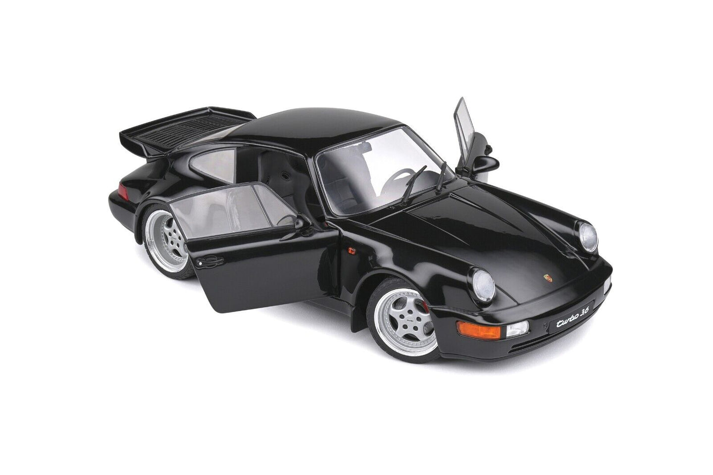 Porsche 964 - 911 Turbo 3.6 Nero Black 1990 Solido 1:18 Nuovo 1/18