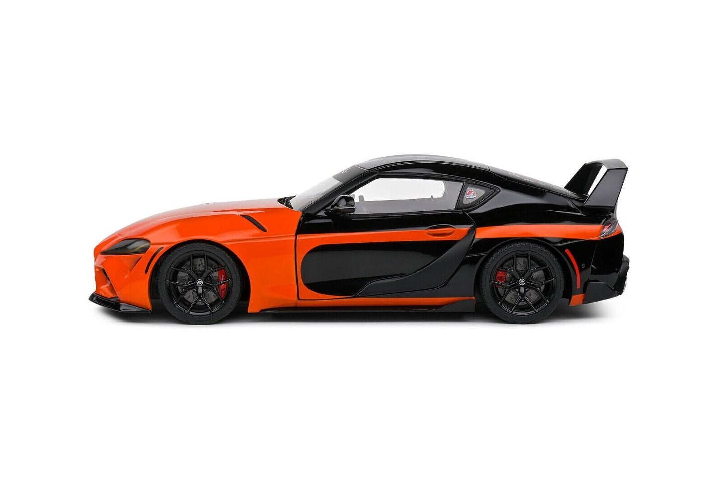 Toyota GR Supra Orange Streetfighters Arancione 2024 Solido 1:18 Nuovo 1/18
