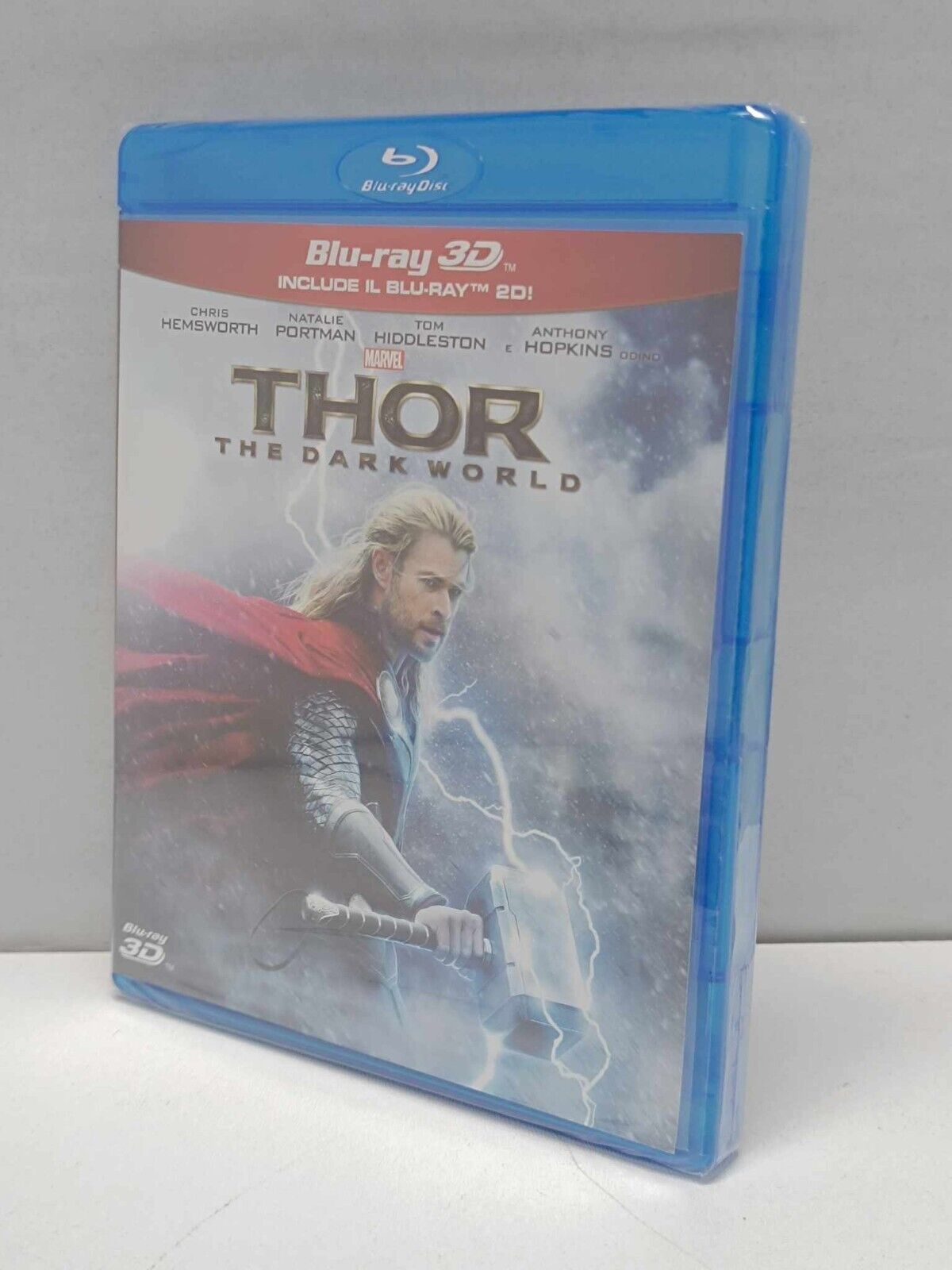 Thor The Dark World Mrvel Film Bluray Blu-ray 3D Italiano Nuovo Cartoncino