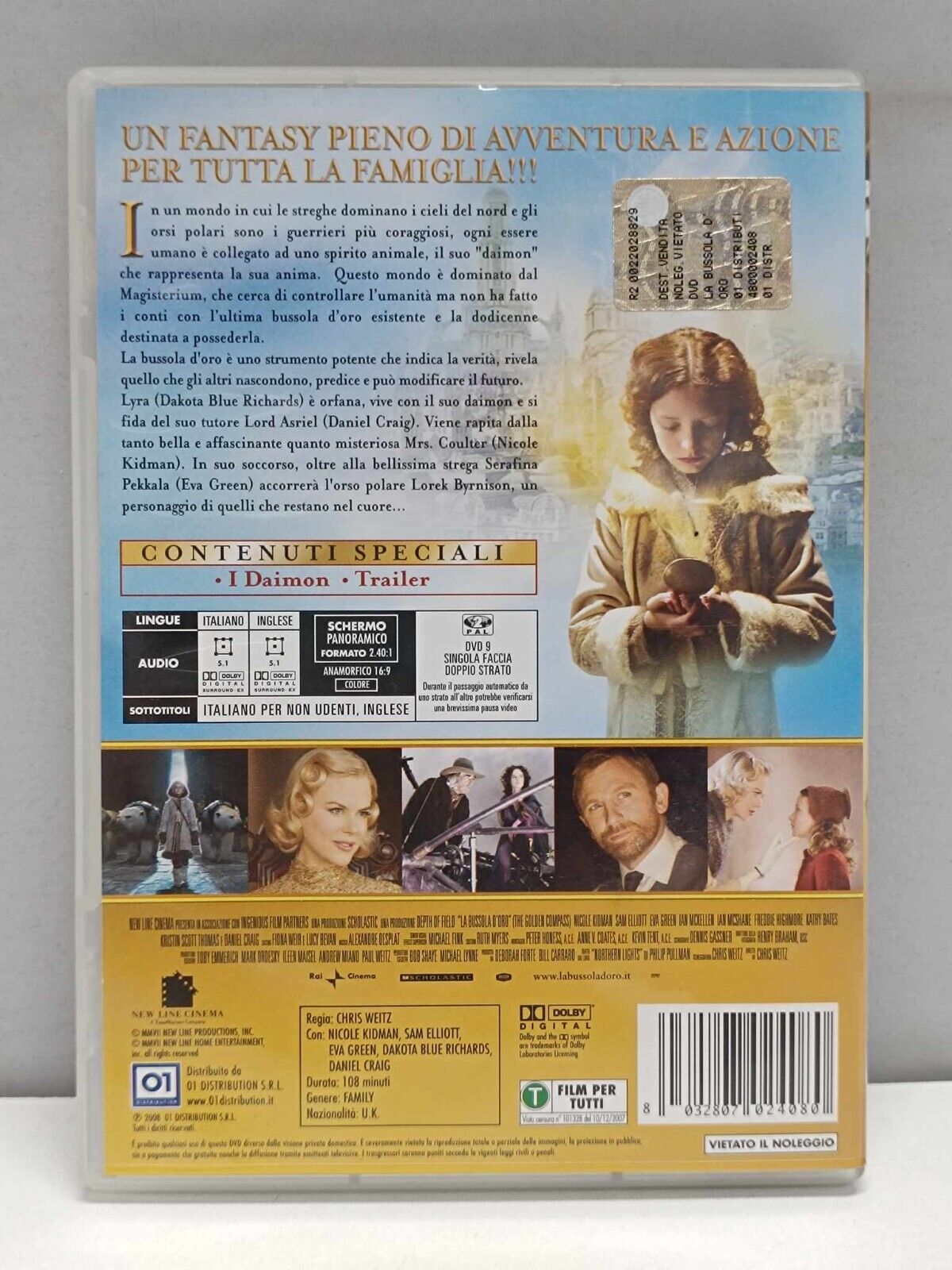 La Bussola D'oro Film DVD Italiano Usato Ita