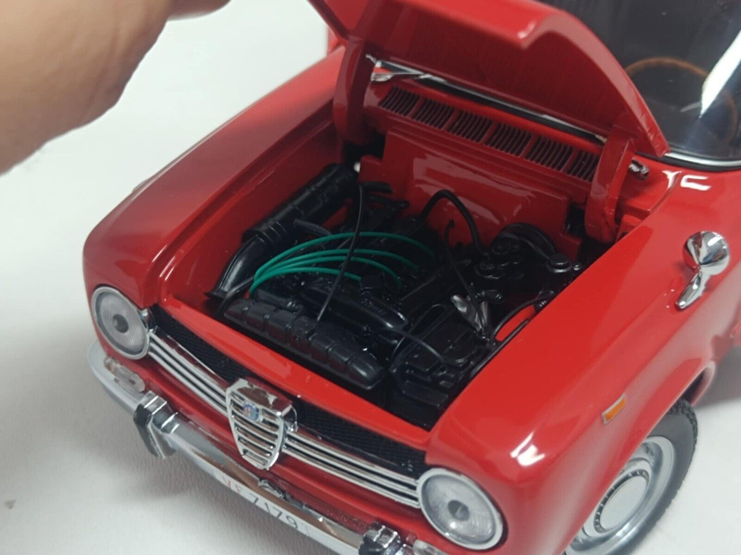 Alfa Romeo Giulia 1300 Vigili del fuoco 1970 Minichamps 1:18 Usato Limited 500