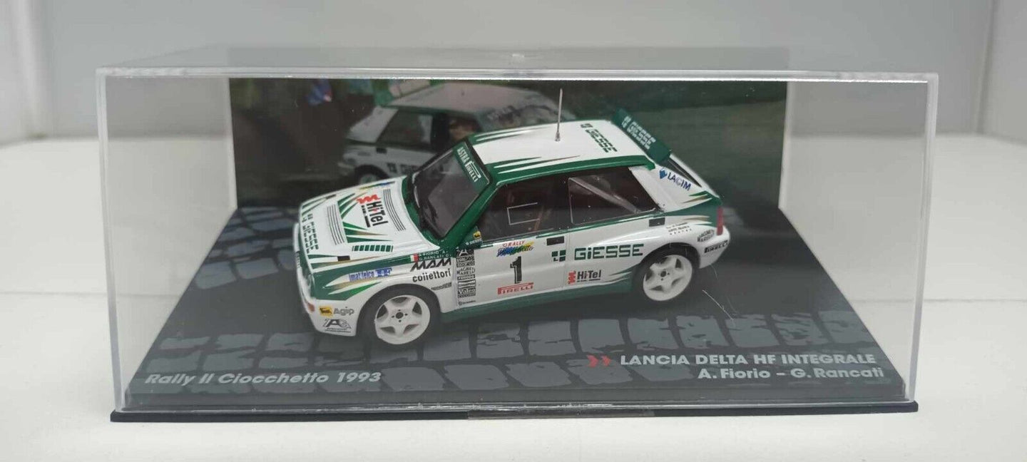 Lancia Delta HF Integrale Il Ciocchetto 1993 Fiorio - Rancati Edicola 1:43 Usato