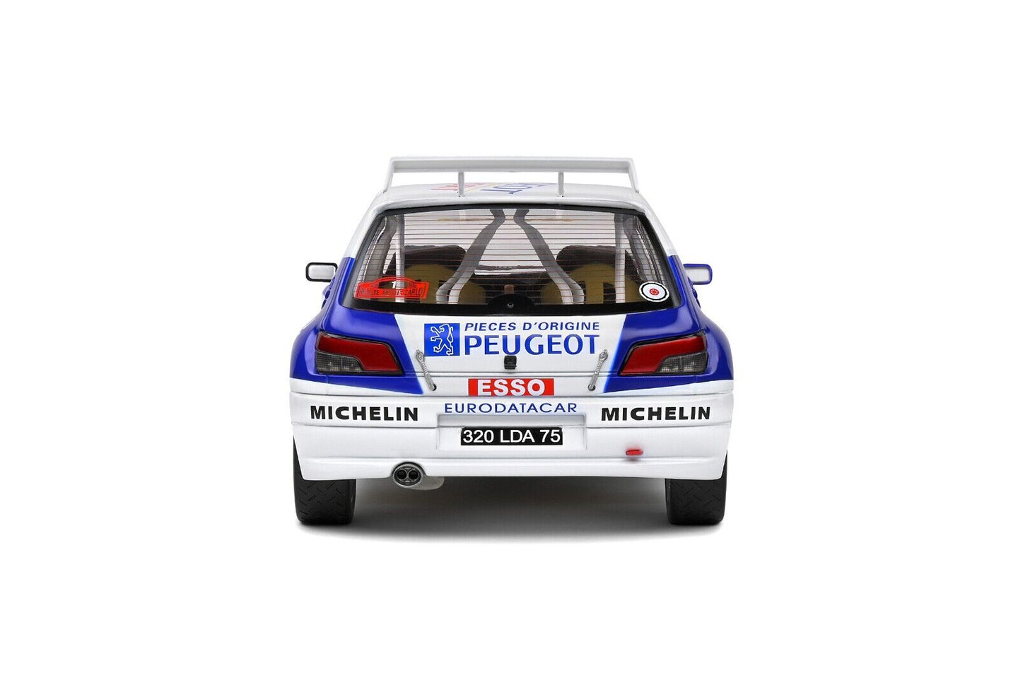 Peugeot 306 Maxi Rally Montecarlo 1996 F. Delecour - H. Sauvage #1 Solido 1:18