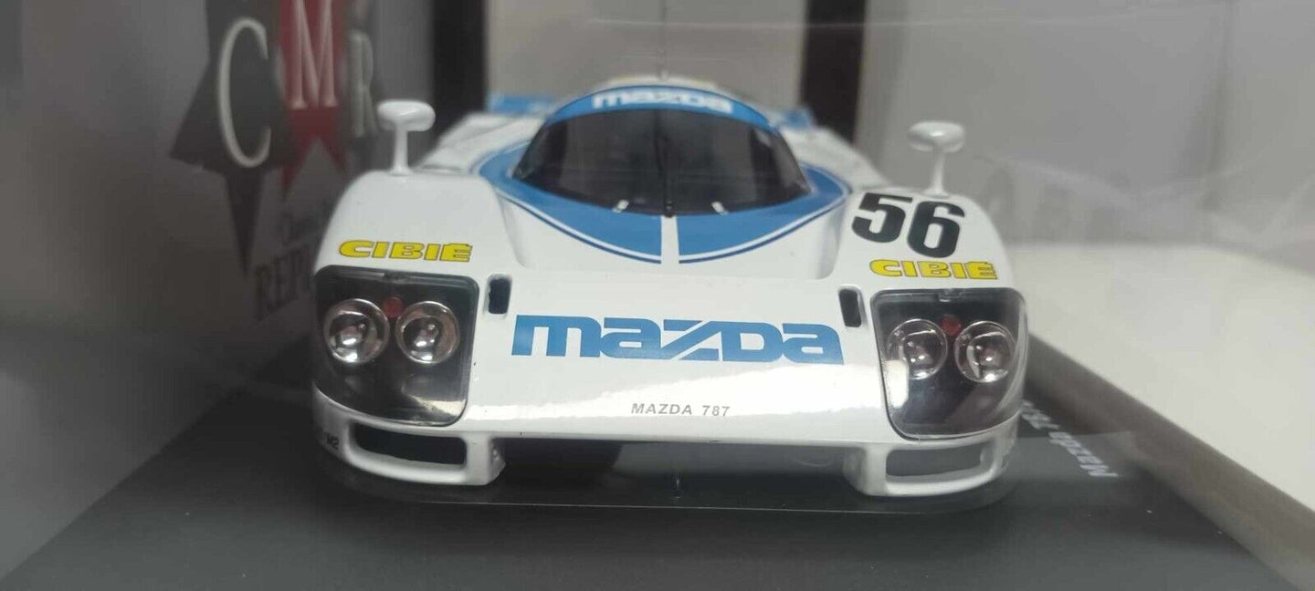 Mazda 787B #56 - 24h Le Mans 1991 Dieudonné / Yorino / Terada CMR 1:18 Nuovo