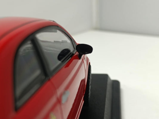 Abarth 500 695 Tributo Ferrari 2009 Red Rosso Burago 1:24 Usato + Box Rare