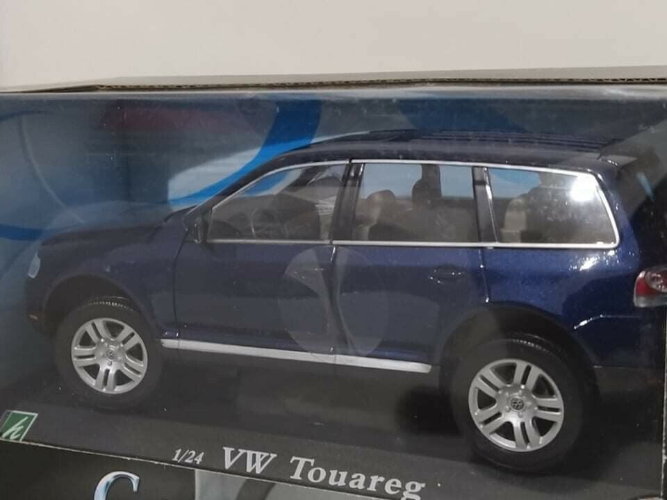 Modellino Volkswagen Touareg Cararama 1:24 Blu GM Shop