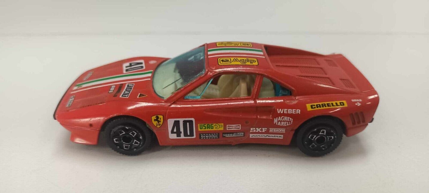 Ferrari GTO Rally Burago 1:43 Cod. 4107 Vintage Usato + Box
