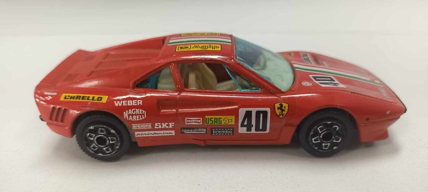 Ferrari GTO Rally Burago 1:43 Cod. 4107 Vintage Usato + Box