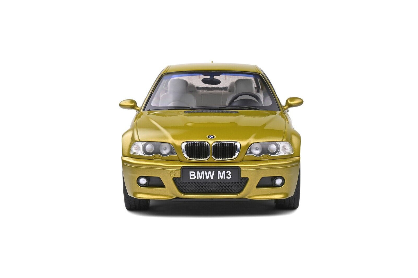 BMW E46 M3 Coupé 2000 Giallo Phoenix Yellow Solido 1:18 Nuovo 1/18