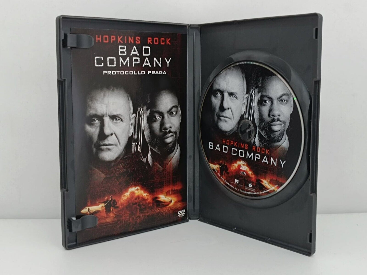 Bad Company Protocollo Praga Film DVD Usato Italiano Anthony Hopkins Chris Rock