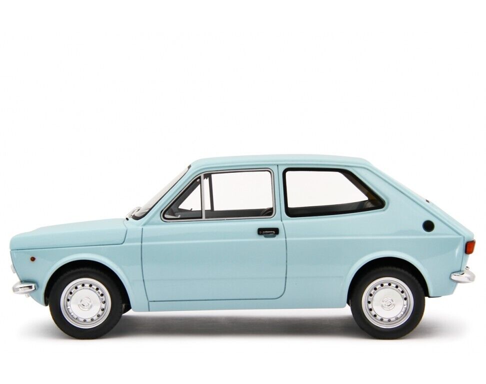 Fiat 127 Prima 1° Serie 1971 Blue Clair Azzurro Laudoracing 1:18 Nuovo Limitata