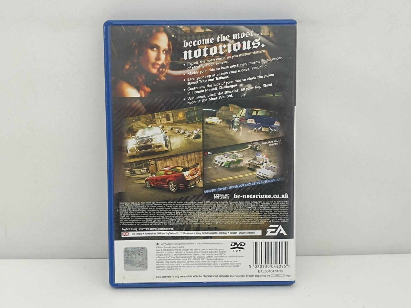Need For Speed Most Wanted Inglese Pal UK - Ps2 GM Shop