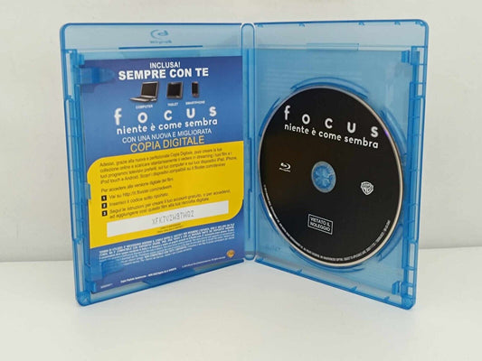 Focus "Niente è come sembra" - Film Blu Ray Usato Will Smith/ Margot Robbie