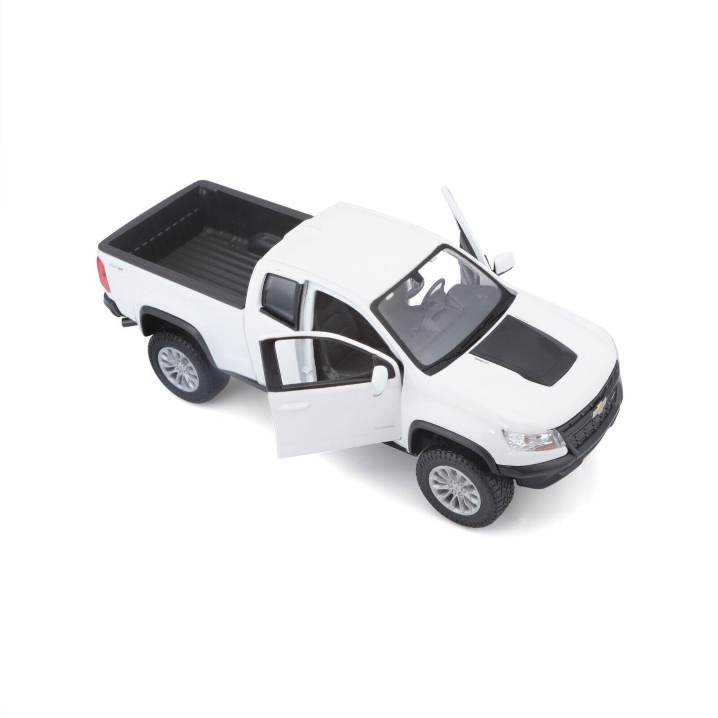 Chevrolet Colorado ZR2 Bianco White 2017 Maisto 1:24 Nuovo 1/24