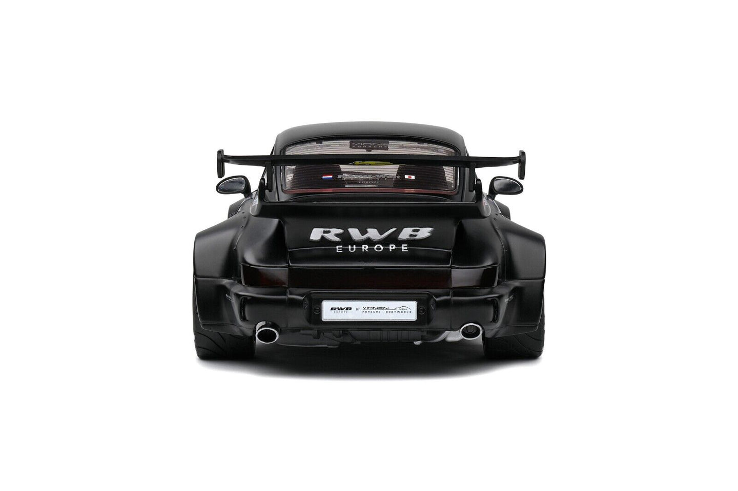 Porsche RWB Kit Darth Vader 2022 Nero Black Solido 1:18 Nuovo 1/18