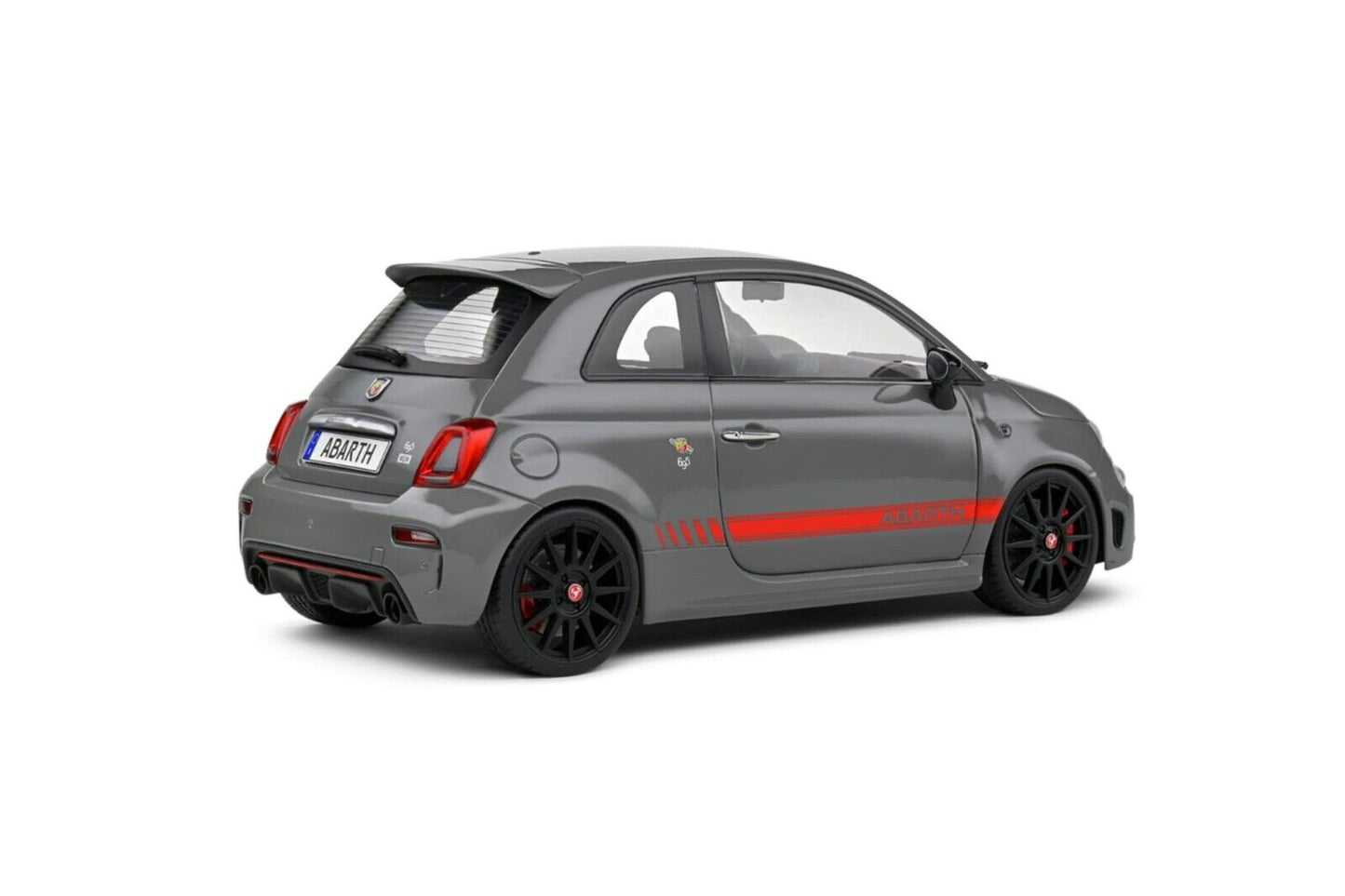 Fiat Nuova 500 Abarth 695 XSR Edition Yamaha - 2022 Grigio Grey - Solido 1:18
