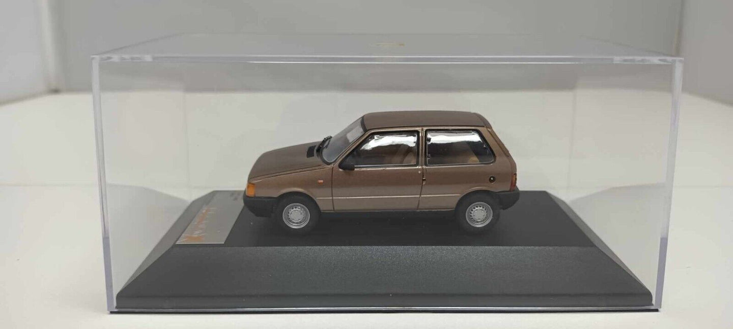Fiat Uno 1983 Premium X Limited Edition 1:43 Champagne Usato + Teca