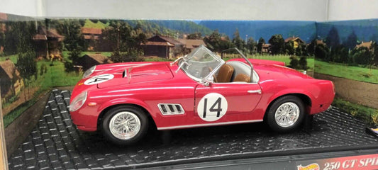 Ferrari 250 GT LWB California Spyder 12h di Sebring 1960 Hot Wheels 1:18 Usato