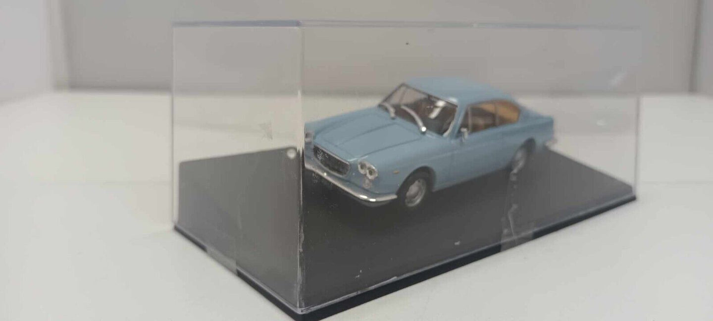 Lancia Flavia Coupé 1961 Azzurro Edicola Deagostini 1:43 Usato + Teca + Basetta
