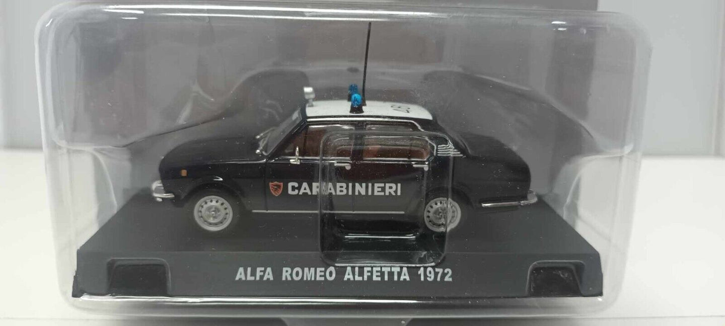 Alfa Romeo Alfetta 1972 Carabinieri Edicola Deagostini 1:43 Usato + Blister