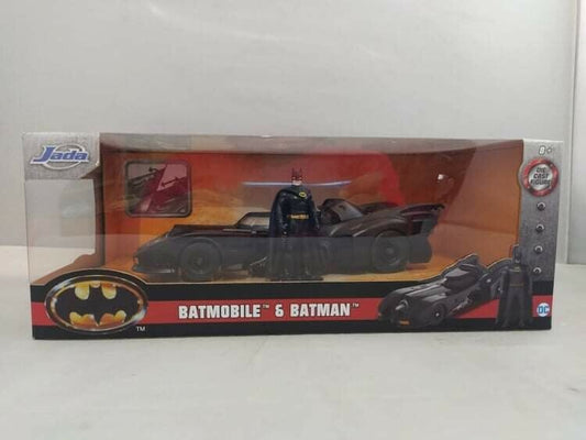 Batmobile & Batman Tim Burton Movie 1989 - Jada 1:24 GM Shop