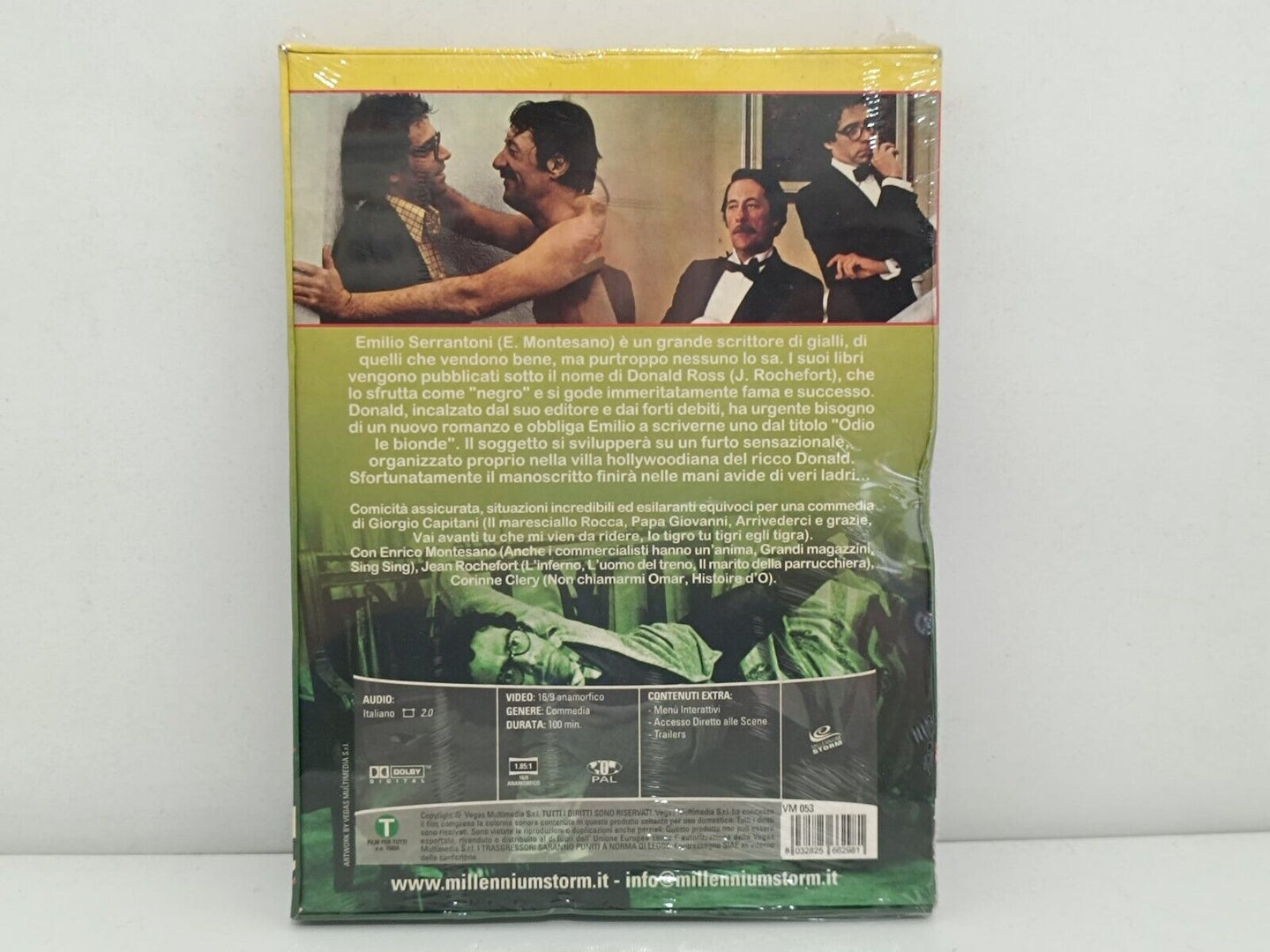 Odio Le Bionde Collector's Edition Film DVD Italiano Nuovo Enrico Montesano