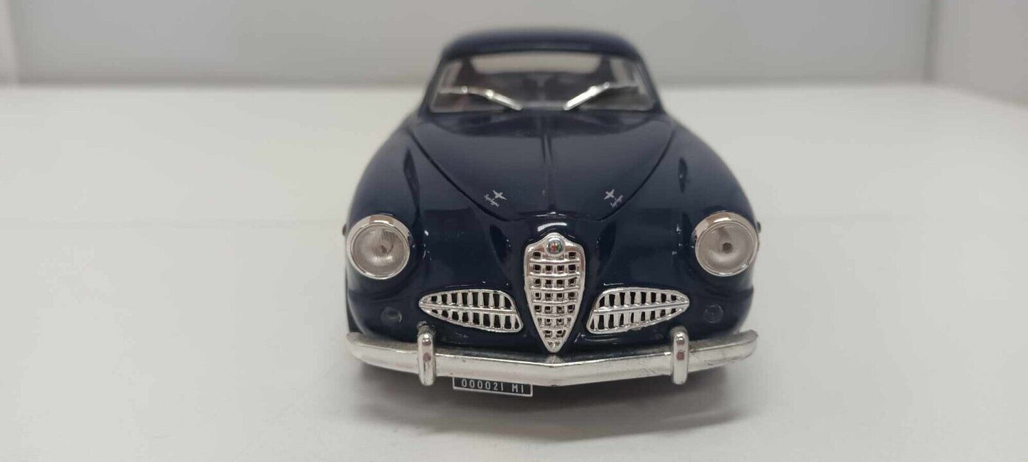 Alfa Romeo 1900 Sprint 1951 Blu Blue Edicola Leo Models 1:24 Usato 1/24