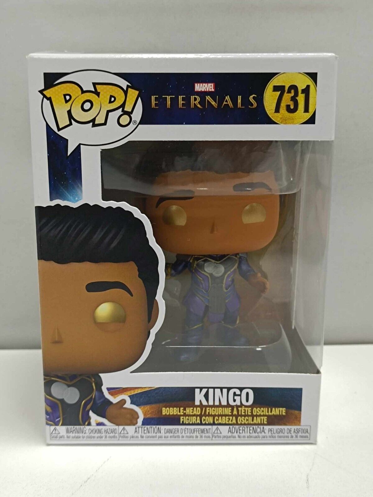 Funko Pop Kingo Sunen Marvel Eternals #731 Nuovo