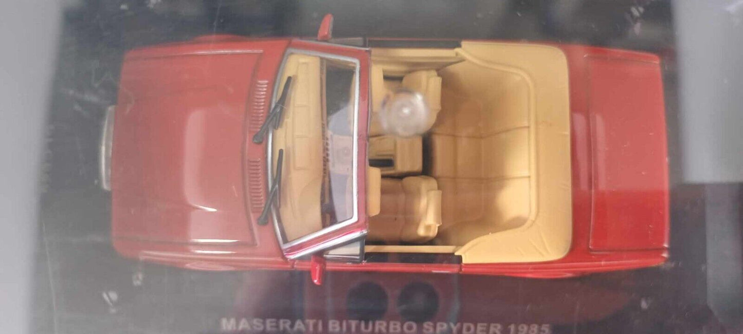 Maserati Biturbo Spyder 1985 Mserati Collection Ixo Models 1/43 + Box Usato