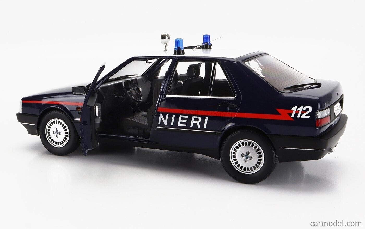 Fiat Croma 2.0 Turbo IE Carabinieri Police 1988 Mitica 1:18 Nuovo 1/18