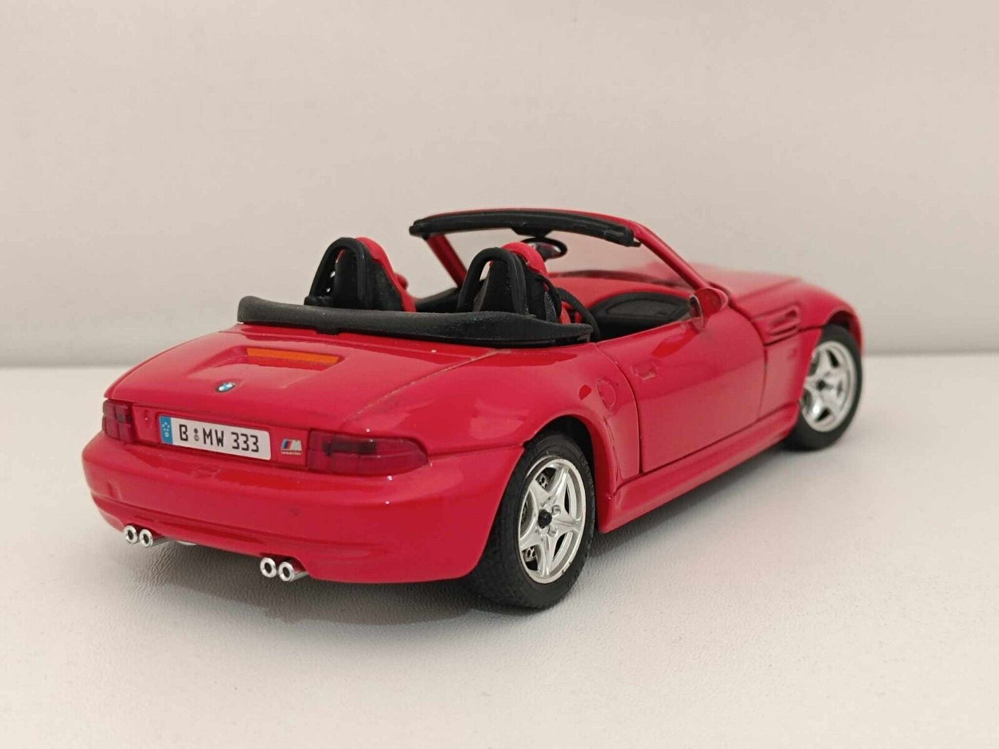 Bmw Z3 M Roadster - Burago 1:24 Rosso GM Shop