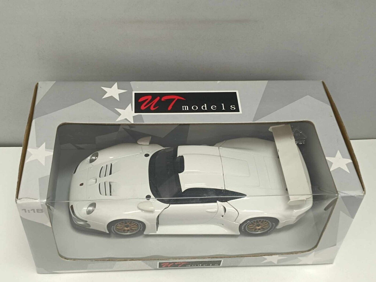 Porsche 911 GT1 White 1996 - UT Models 1:18