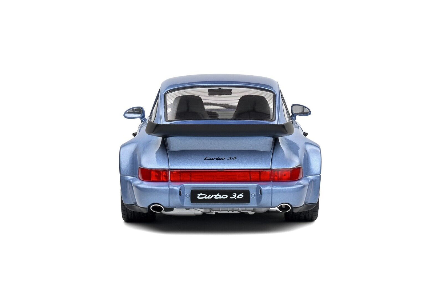 Porsche 911 - 964 Turbo 1990 Blu Horizon Blue Metallizzato Solido 1:18 Nuovo