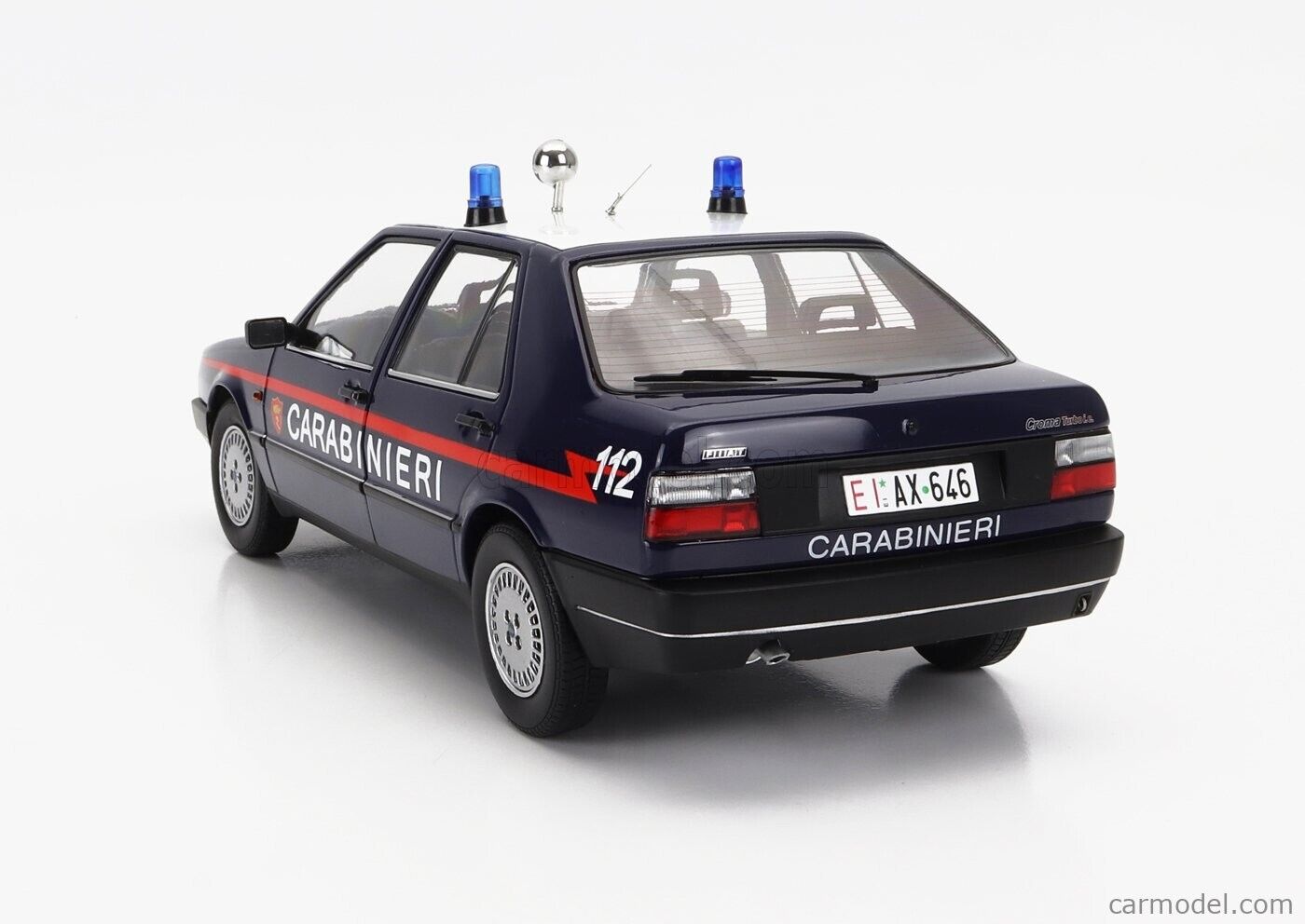 Fiat Croma 2.0 Turbo IE Carabinieri Police 1988 Mitica 1:18 Nuovo 1/18