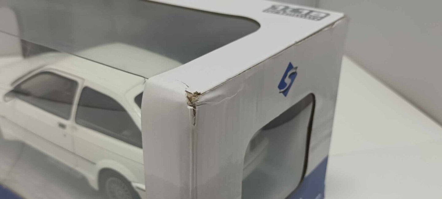 Ford Sierra RS500 1987 Bianco Solido 1:18 S1806104 Usato + Box GM Shop