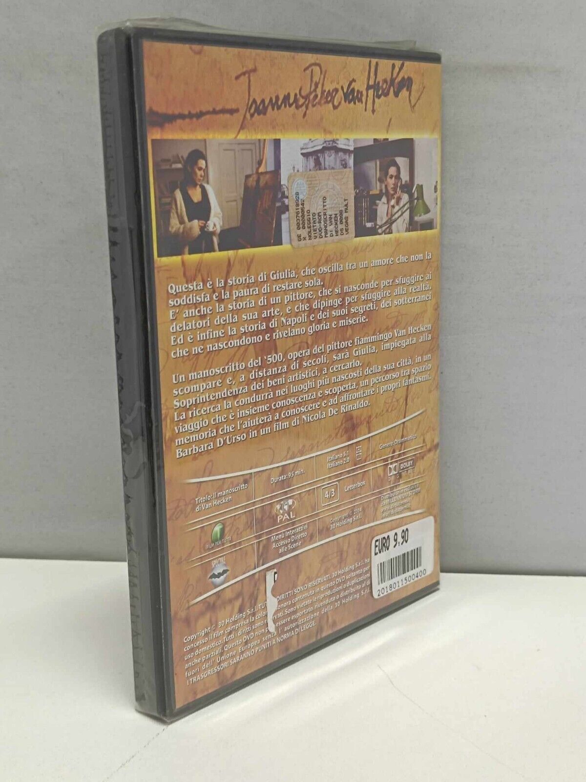 Il Manoscritto Di Van Hecken Film DVD Italiano Ita Nuovo Barbara D'Urso