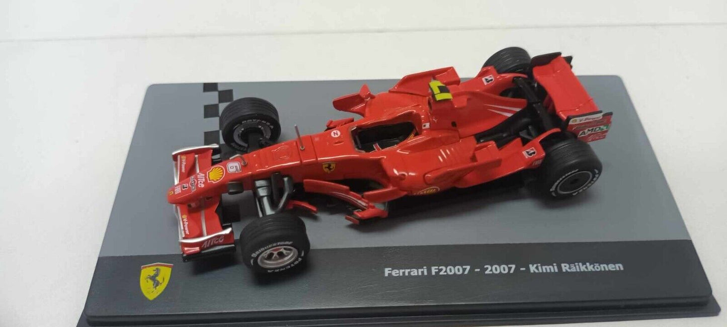 Ferrari F2007 F 2007 - 2007 Kimi Raikkonen 1:43 Edicola Ferrari Official Product