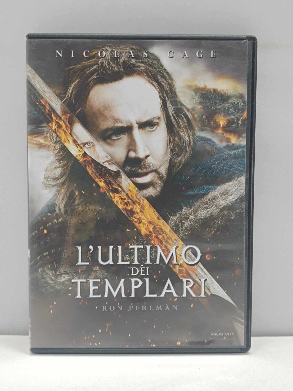L'ultimo Dei Templari Film DVD Italiano Ita Usato Nicolas Cage