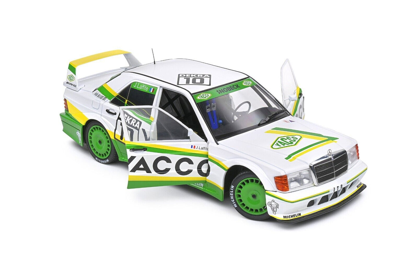 Mercedes - Benz 190 EVO II DTM 1991 J. Laffite #10 Yacco Solido 1:18 Nuovo 1/18