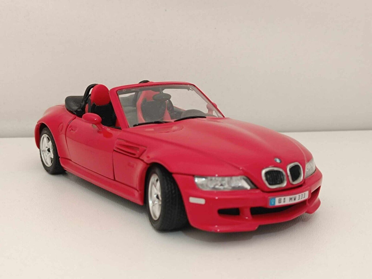 Bmw Z3 M Roadster - Burago 1:24 Rosso GM Shop