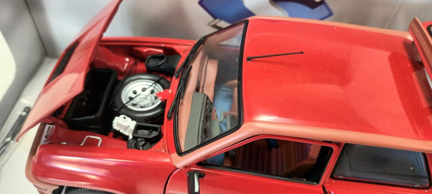 Renault 5 Turbo Rouge Grenade Rosso 1981 Solido 1:18 Usato + Box 1/18