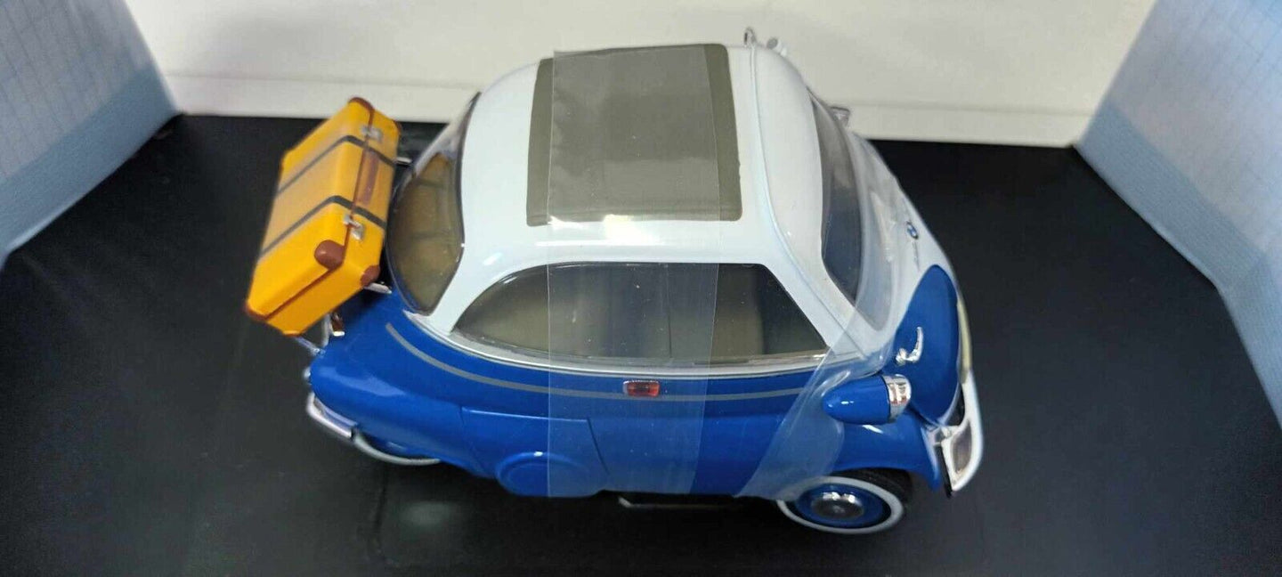 BMW Isetta 250 1959 Revell 1/18 Blu Usato + Box