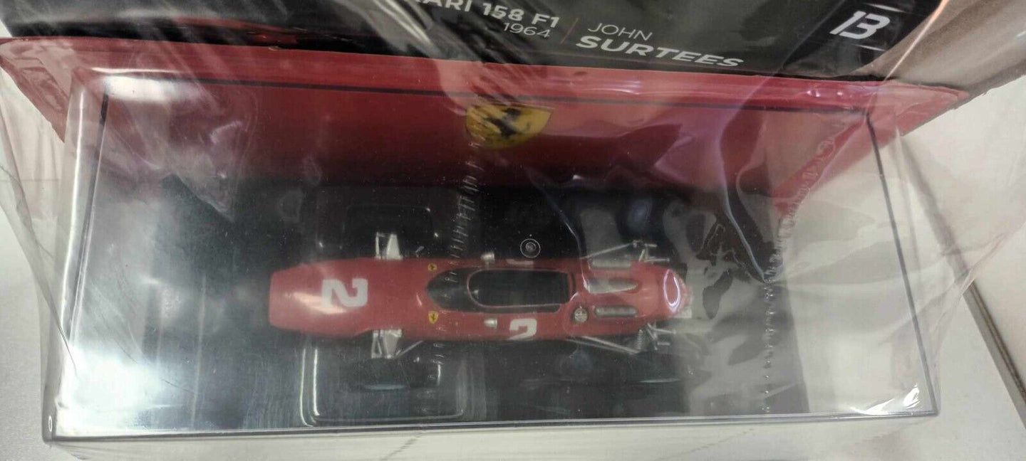 Ferrari 158 F1 #2 John Surtees 1964 1:24 Edicola Le Grandi Ferrari + Fascicolo